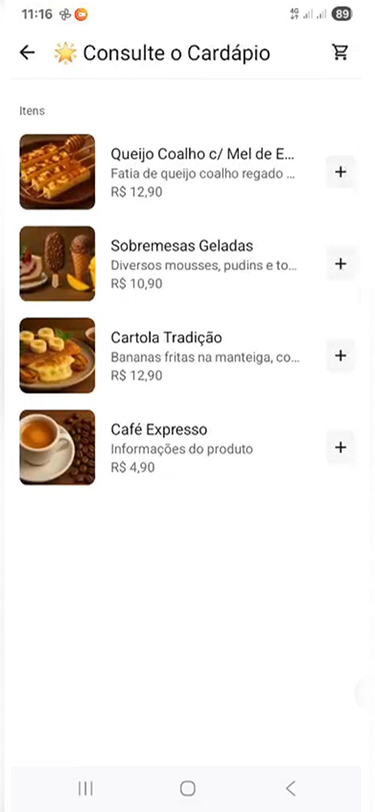 Imagem Real Funcionalidade